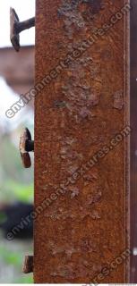 Photo Texture of Metal Plain Rusted